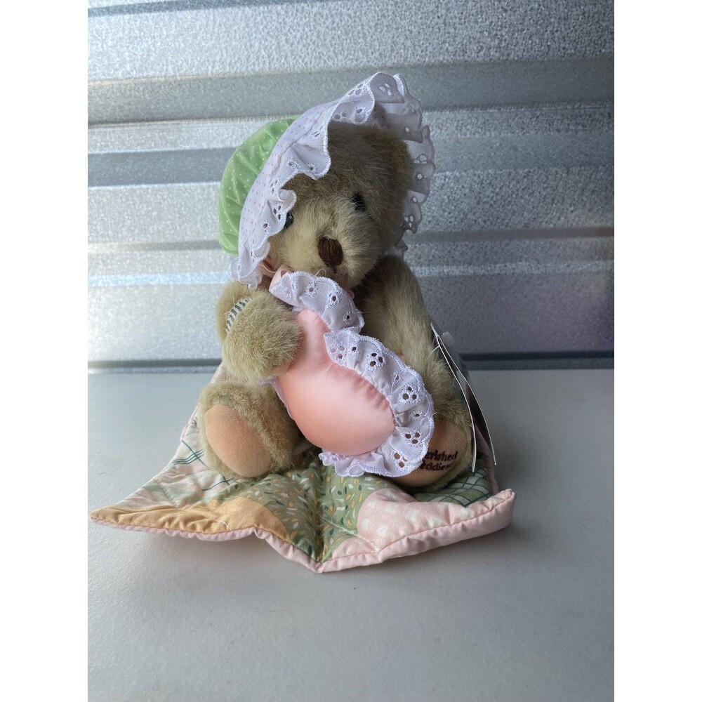 Vintage 1994 Cherished Teddies Dakin Plush Bear Friendship Is Love That Lasts